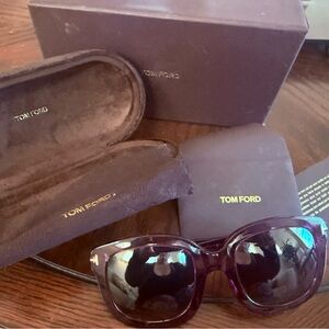 Tom Ford Dark Purple Sunglasses